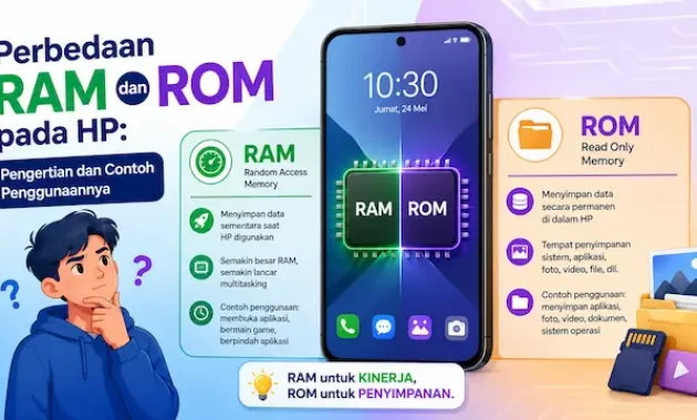 Perbedaan RAM dan ROM pada HP Perbedaan RAM dan ROM pada HP