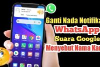 ganti ringtone wa ✅ Ringtone WA Unik yang Akan Membuat Anda Tersenyum Setiap Kali Ada Notifikasi