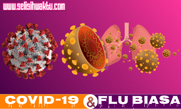 Perbedaan Virus Corona dan Flu Biasa Perbedaan Virus Corona dan Flu Biasa