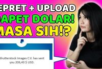 ✅ Meraup Keuntungan dengan Shutterstock: Cara Mudah Jual Foto dari HP dan Dapatkan Dollar
